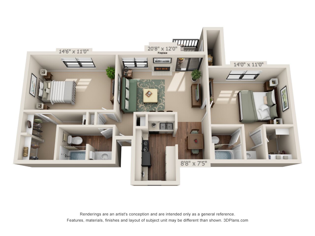 The Tensaw Floor Plan 3